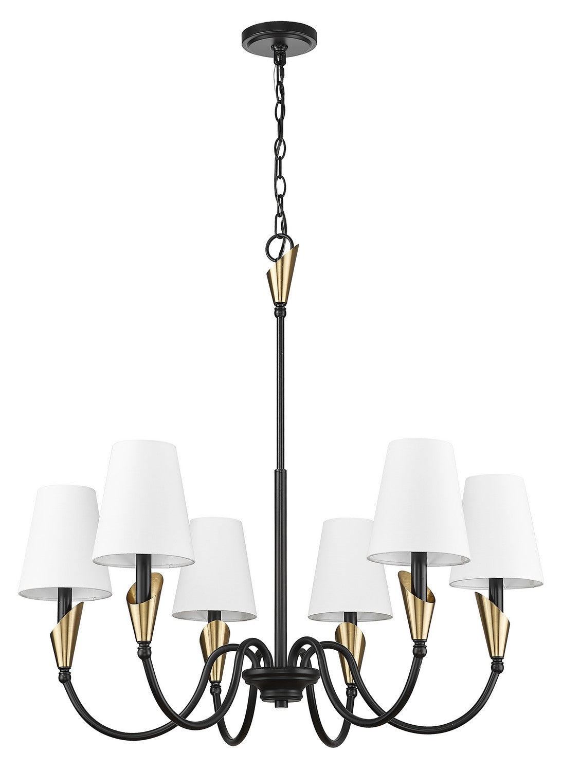 Lustre 6 lumières | Claudelle