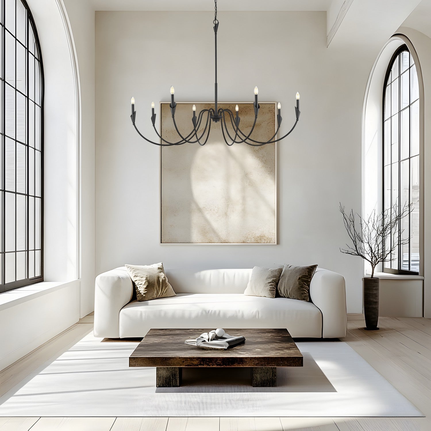 Lustre 8 lumières | Claudelle