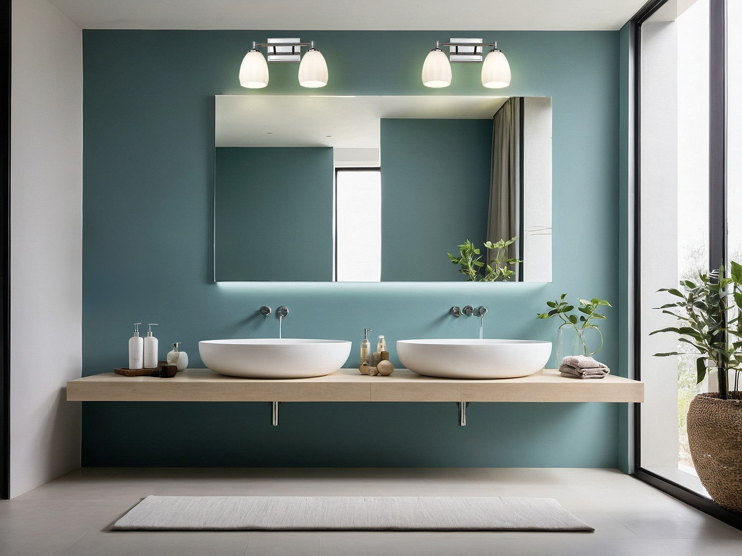 Applique de vanité 2 lumières | Oren