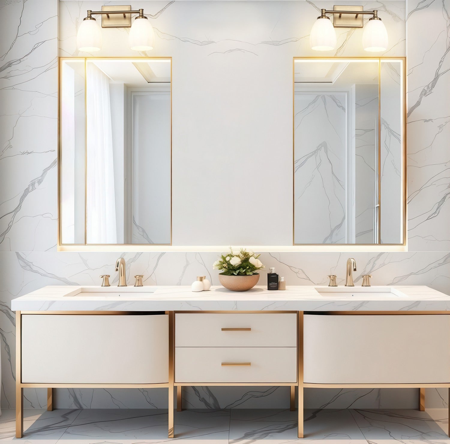 Applique de vanité 2 lumières | Oren
