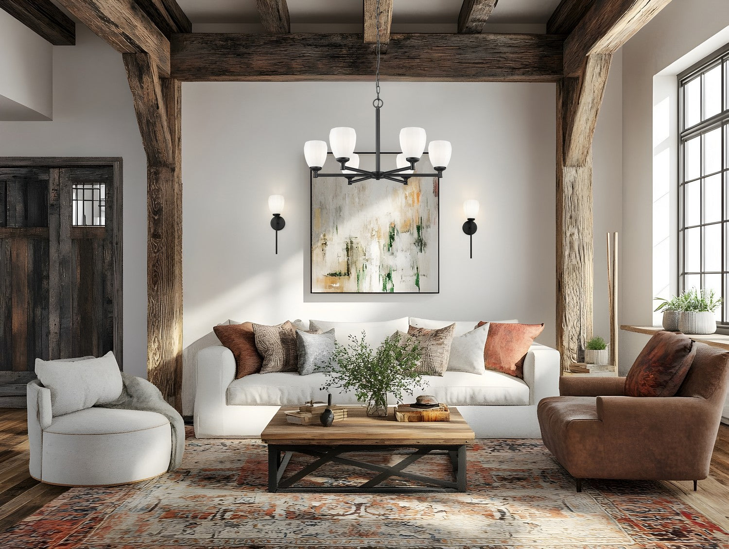 Lustre 6 lumières | Oren