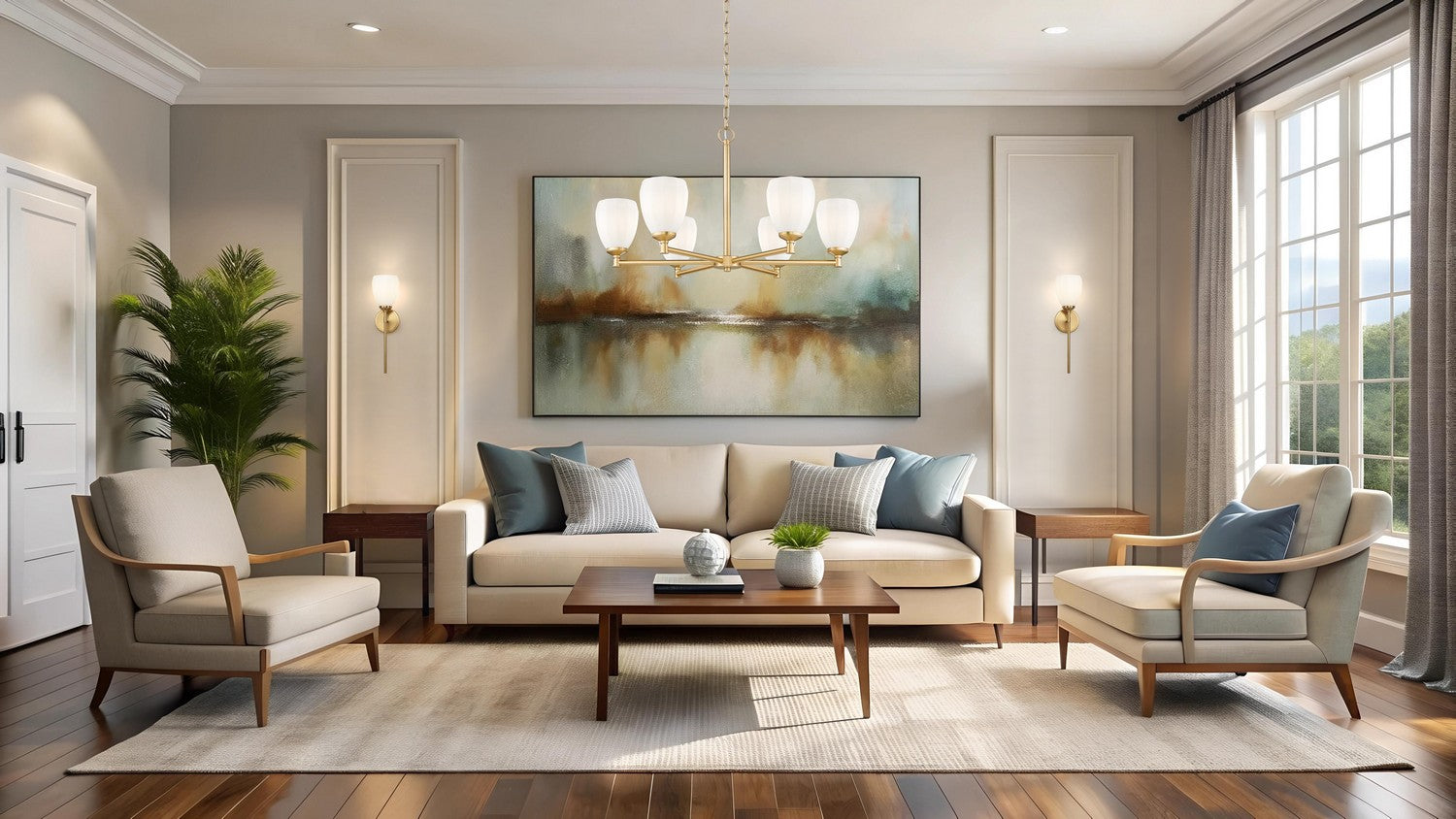 Lustre 6 lumières | Oren