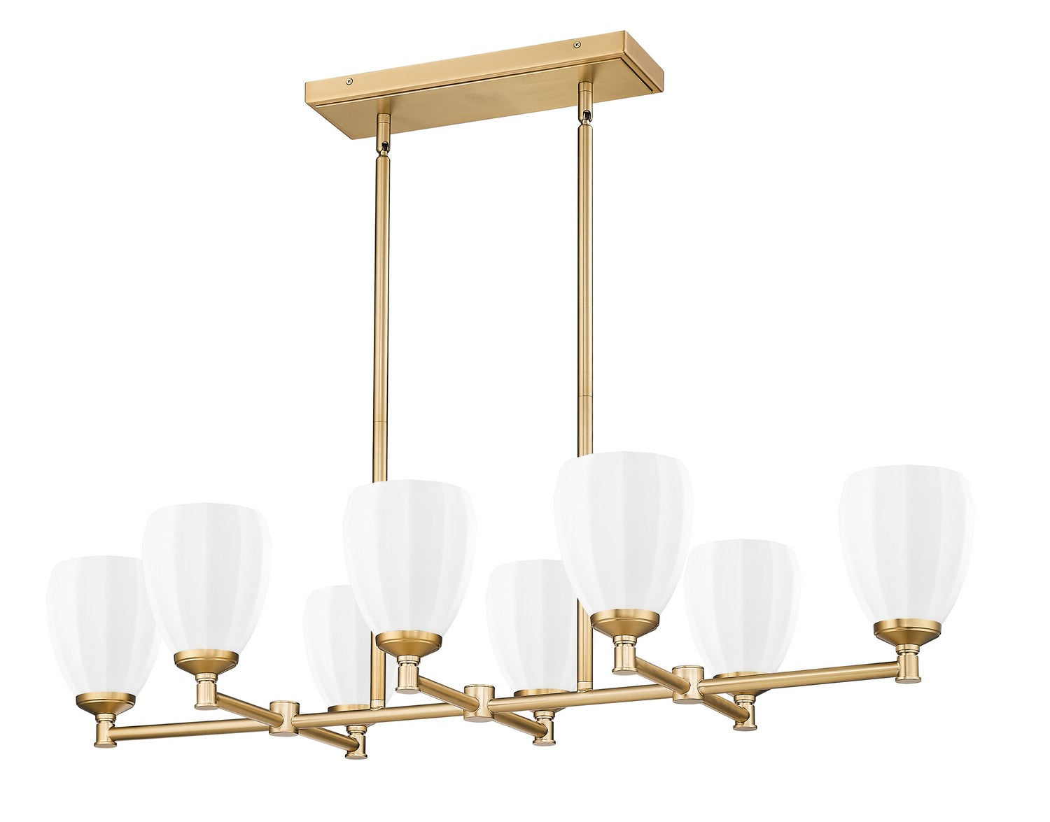 Lustre linéaire 8 lumières | Oren