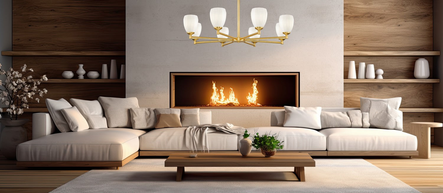 Lustre 8 lumières | Oren
