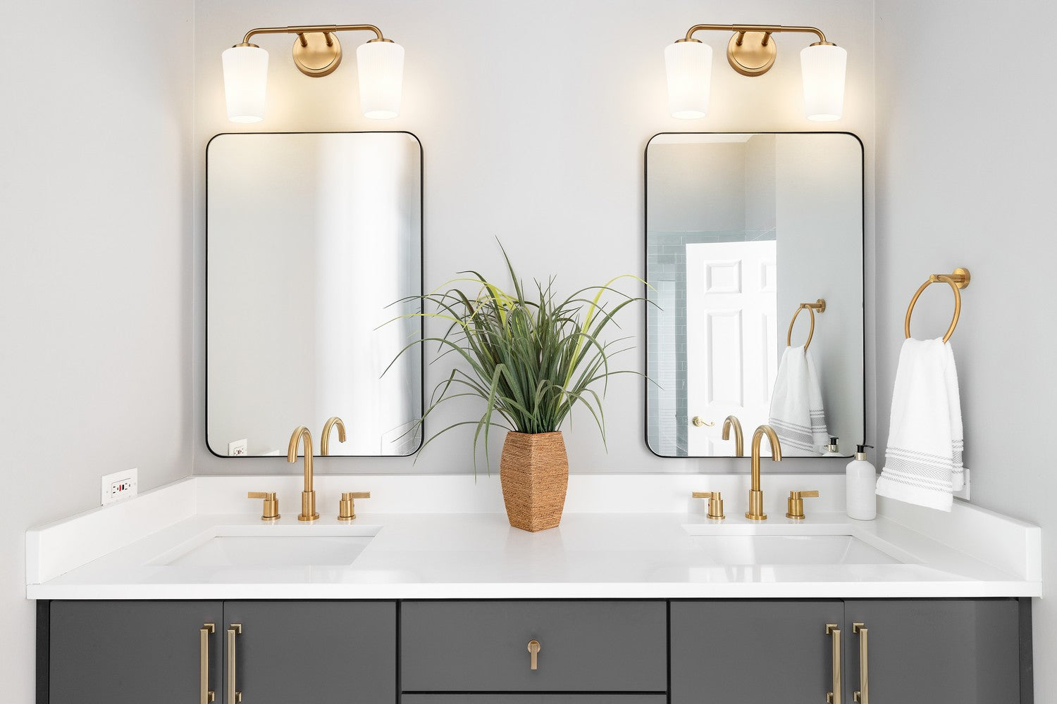 Applique de vanité 2 lumières | Montford