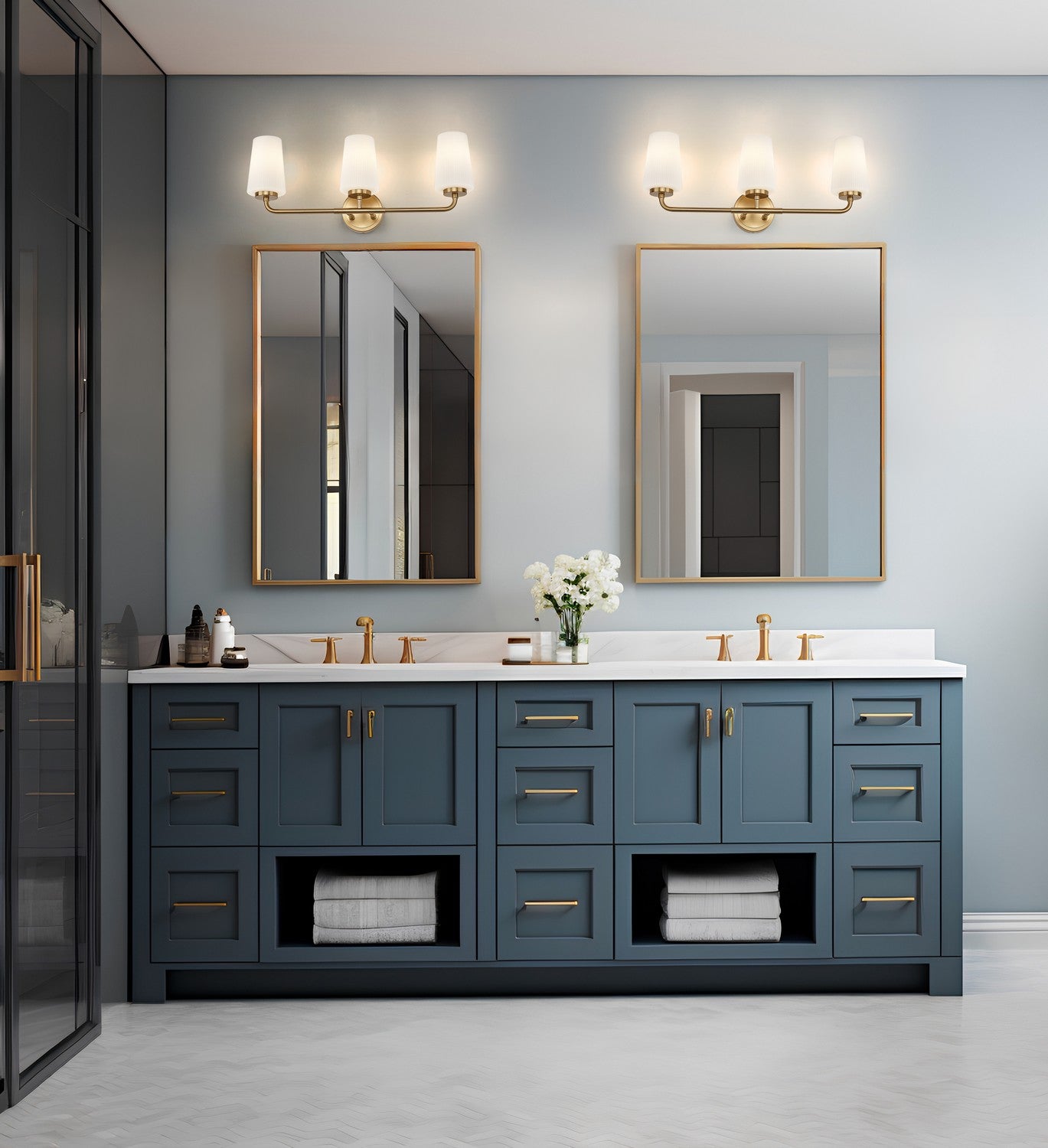 Applique de vanité 3 lumières | Montford