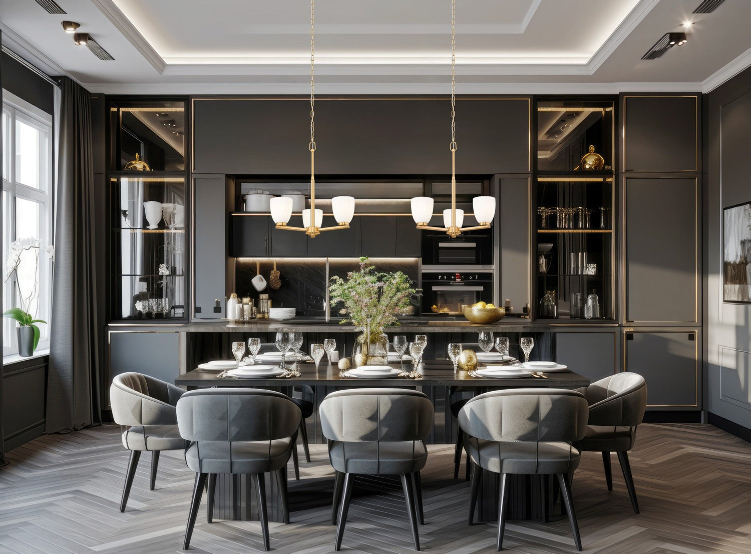 Lustre 3 lumières | Naya