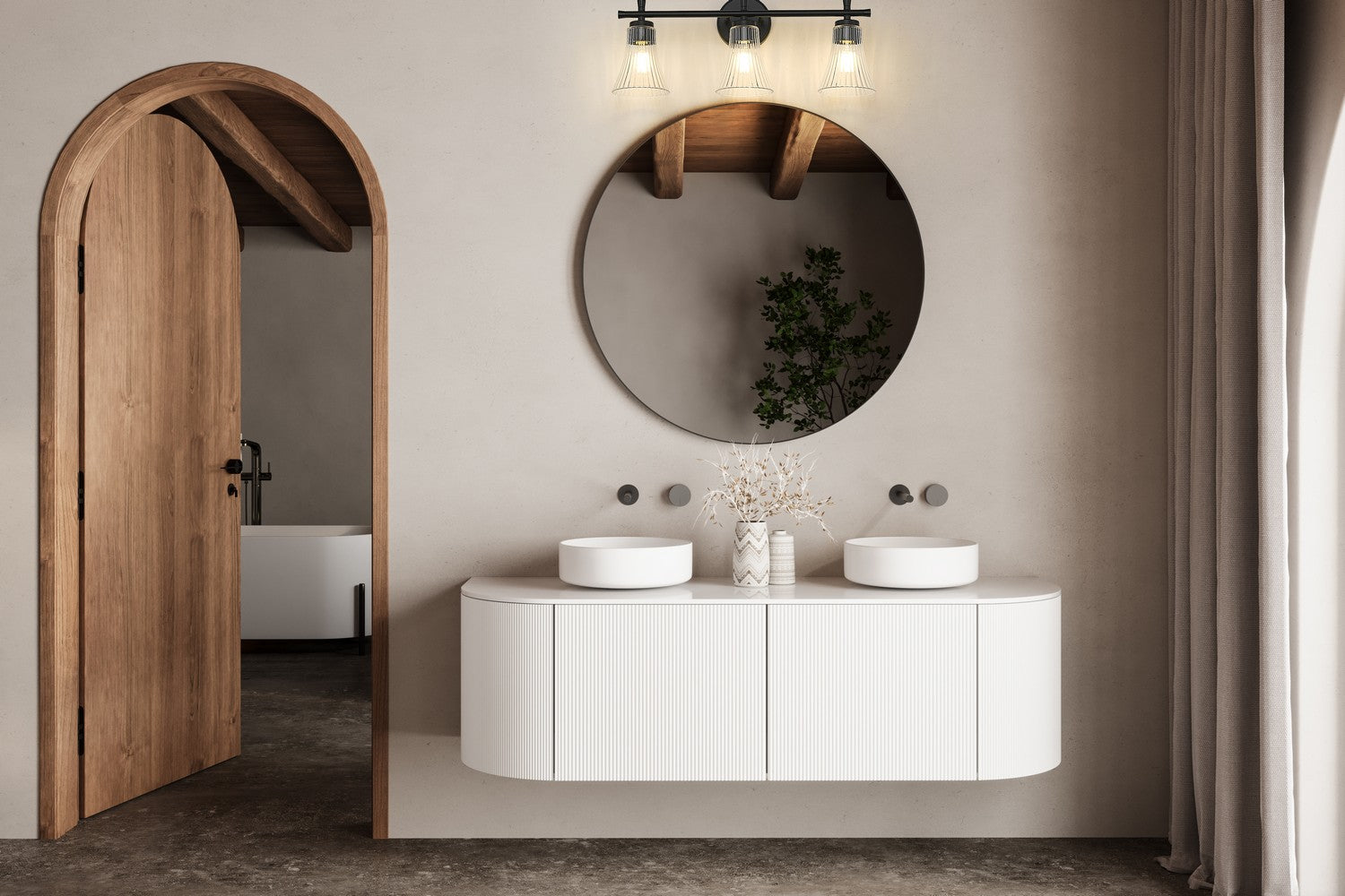 Applique de vanité 3 lumières | Belle