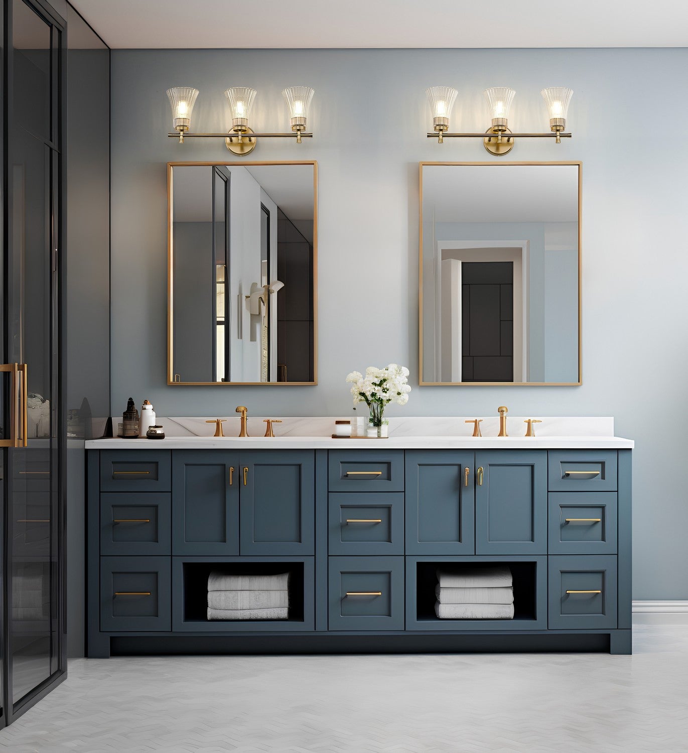 Applique de vanité 3 lumières | Belle
