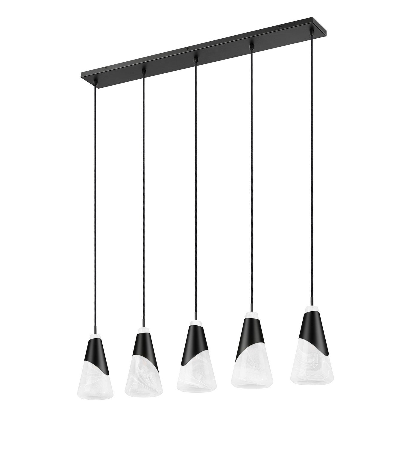 Lustre linéaire 5 lumières | Aimie