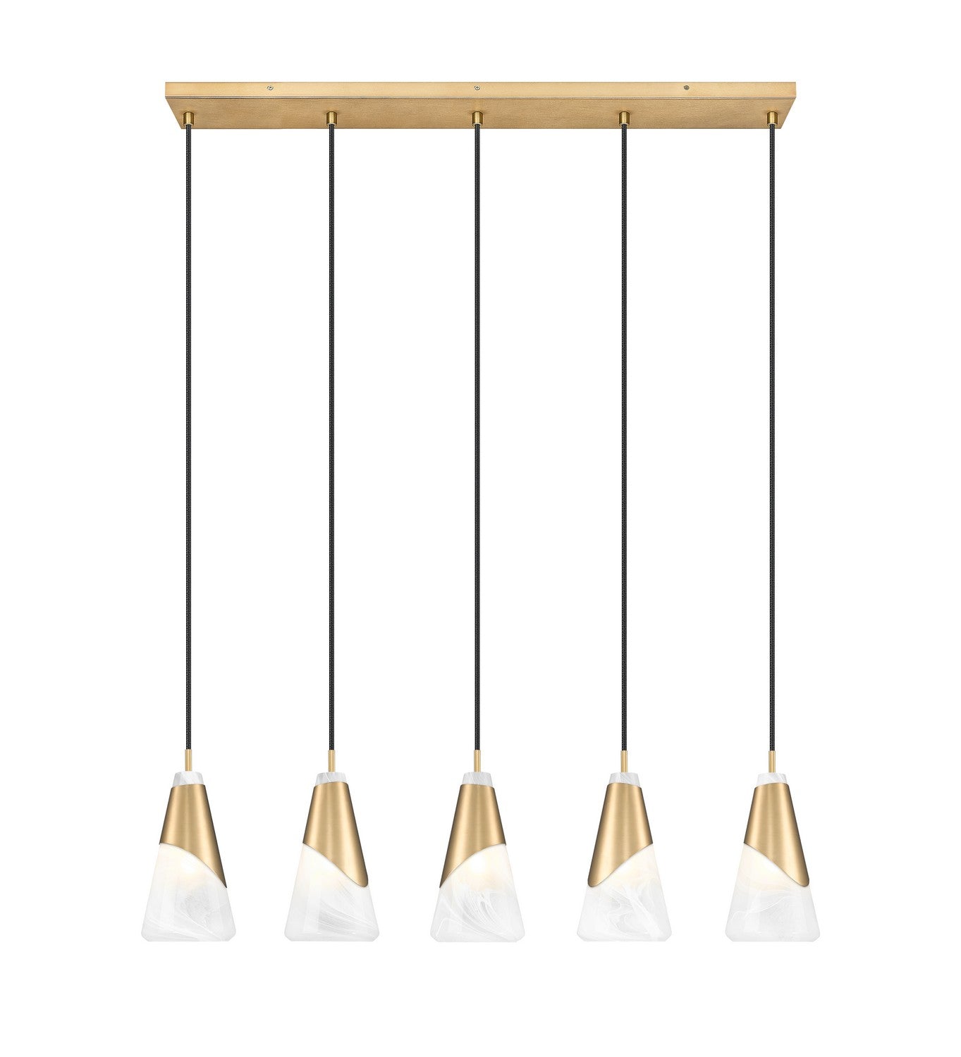 Lustre linéaire 5 lumières | Aimie