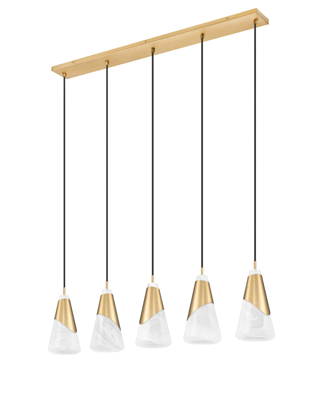 Lustre linéaire 5 lumières | Aimie