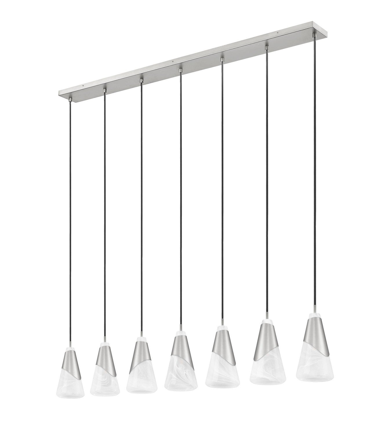 Lustre linéaire 7 lumières | Aimie