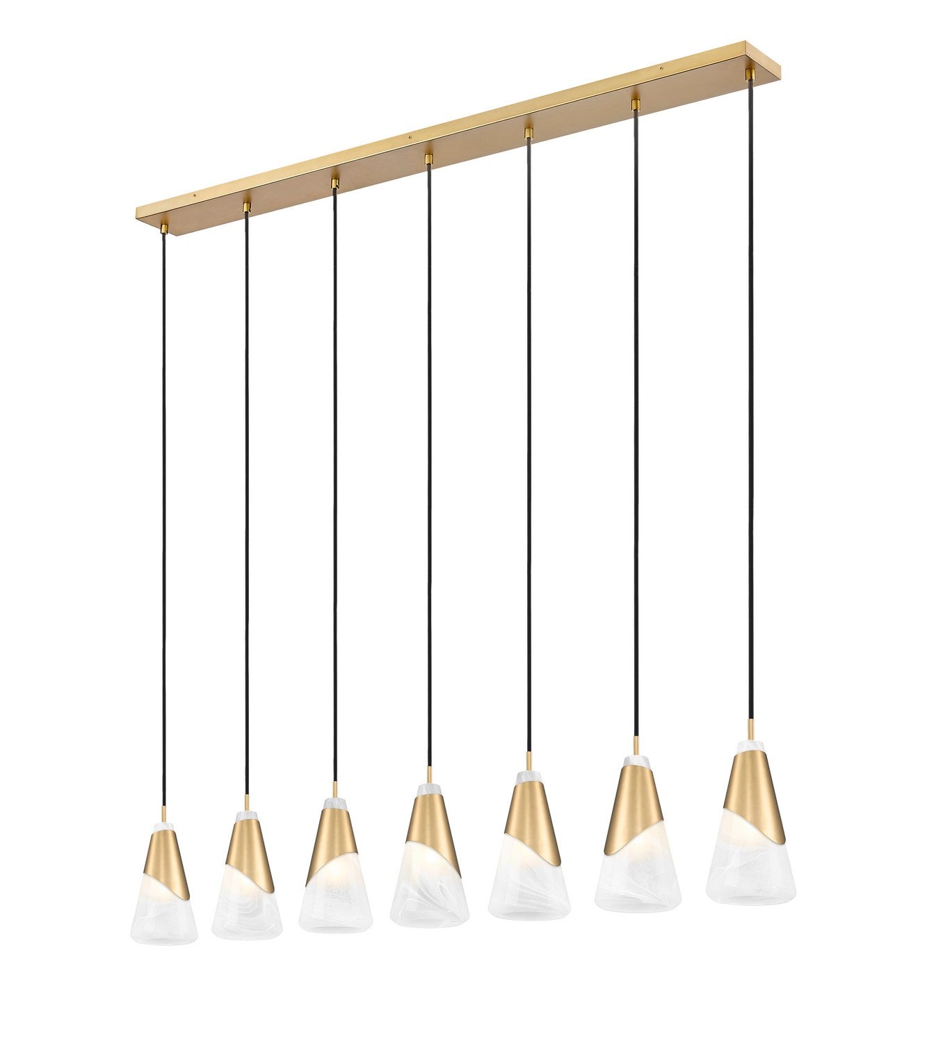 Lustre linéaire 7 lumières | Aimie