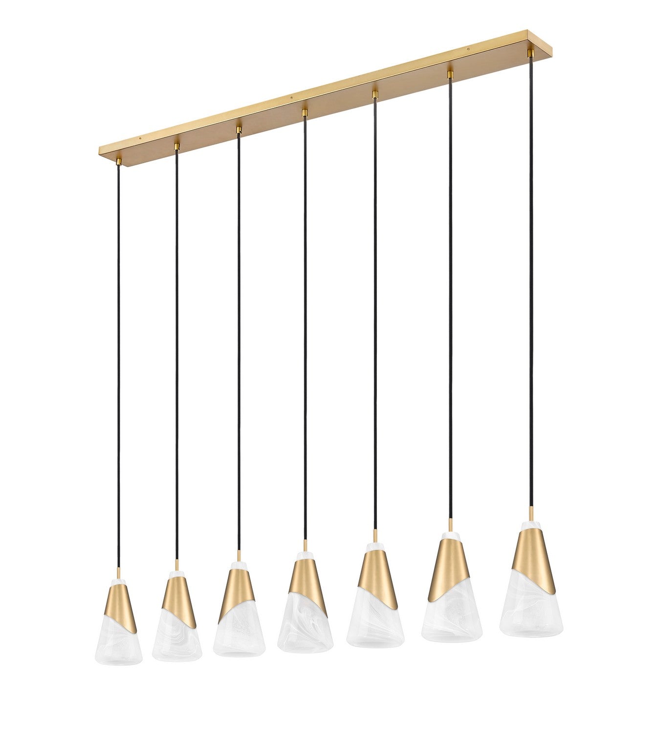 Lustre linéaire 7 lumières | Aimie