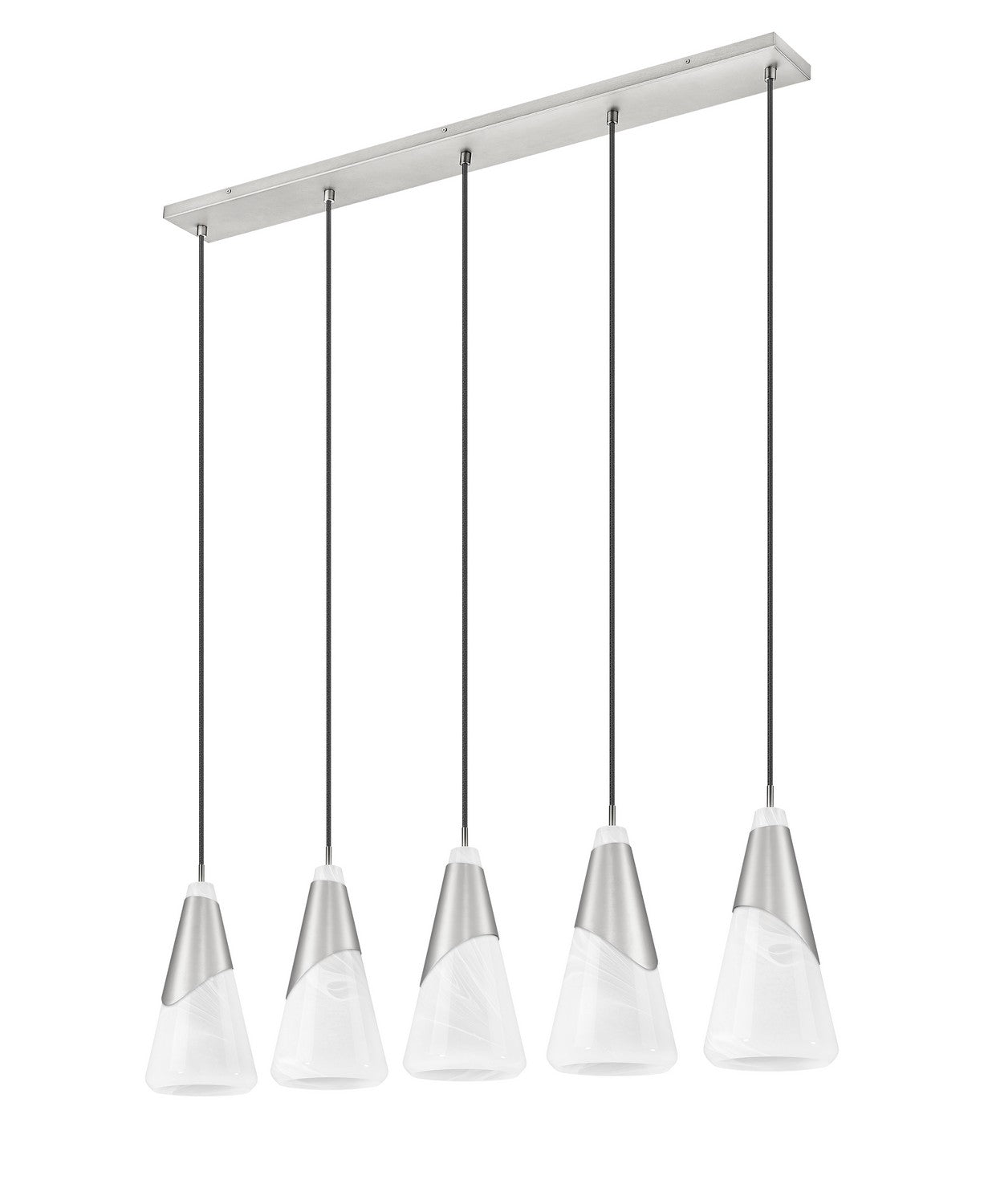 Lustre linéaire 5 lumières | Aimie