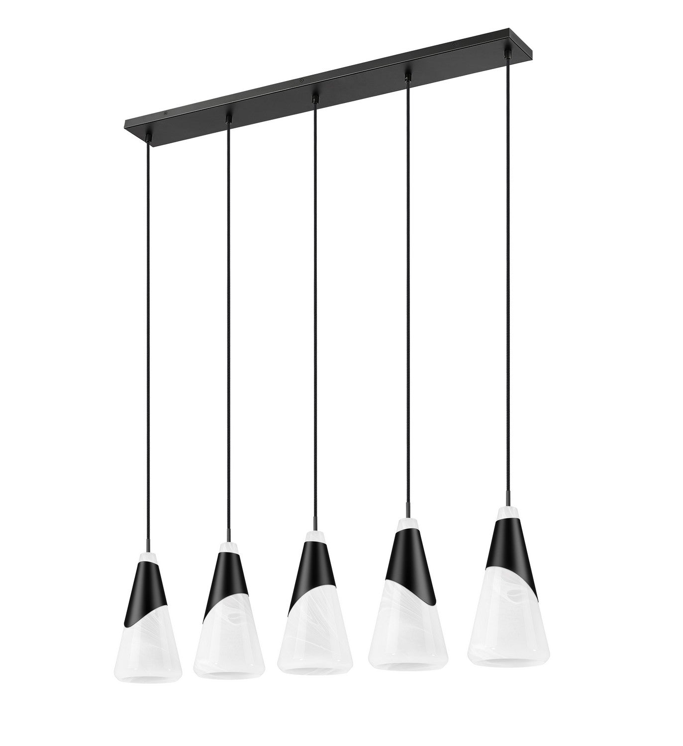 Lustre linéaire 5 lumières | Aimie