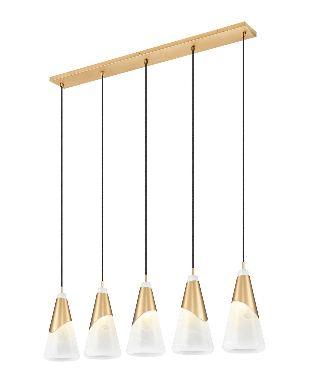 Lustre linéaire 5 lumières | Aimie