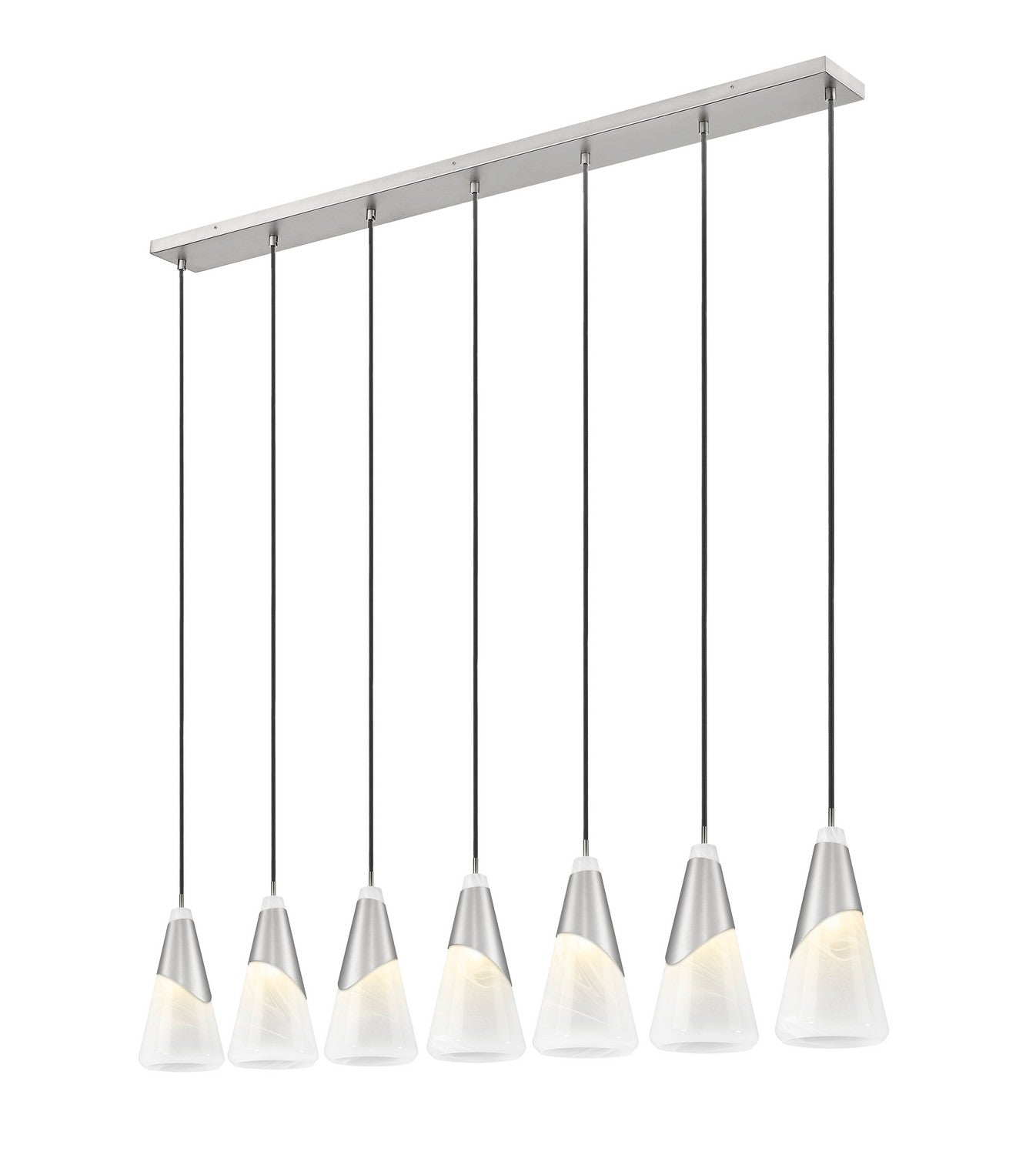 Lustre linéaire 7 lumières | Aimie