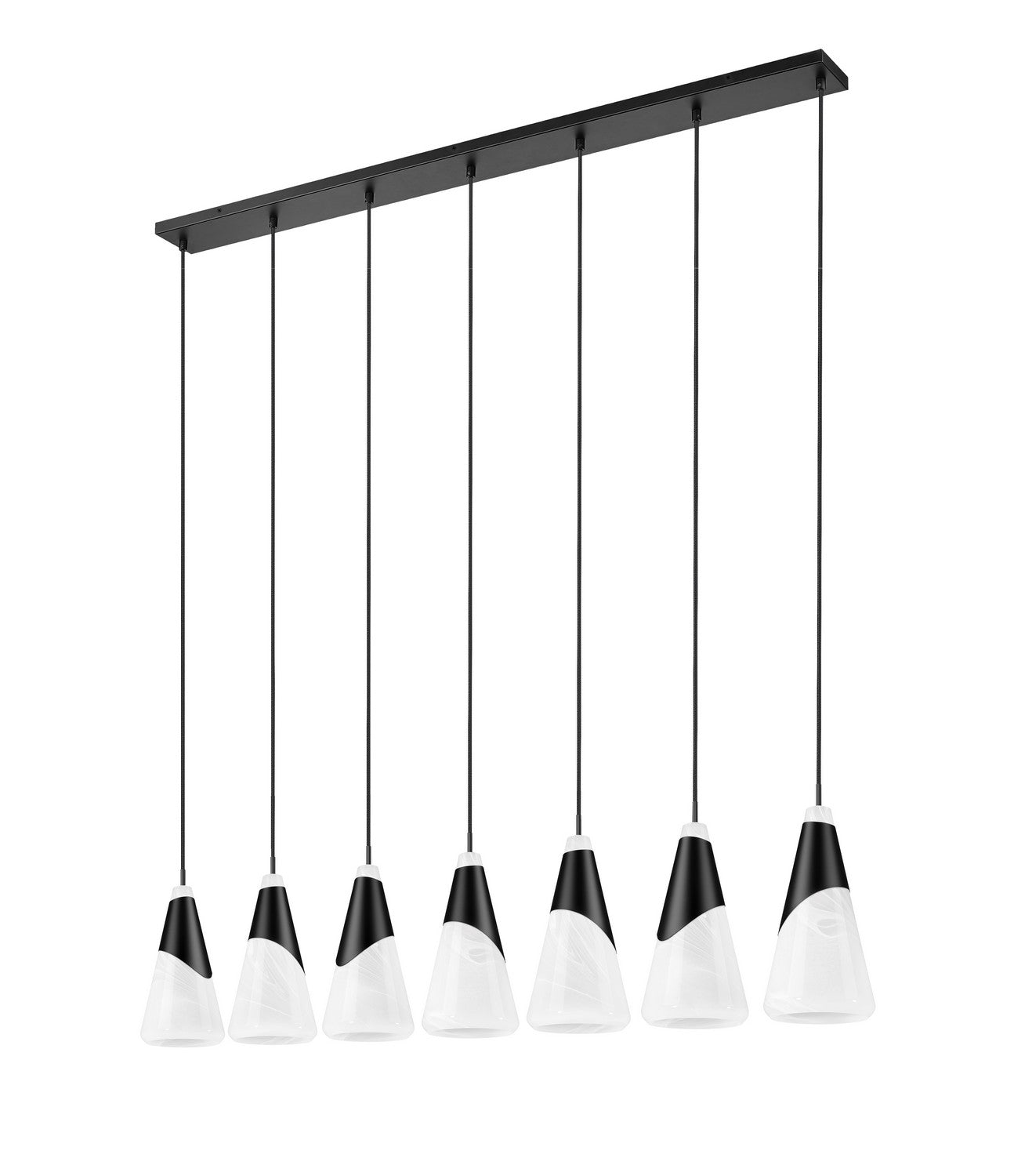 Lustre linéaire 7 lumières | Aimie