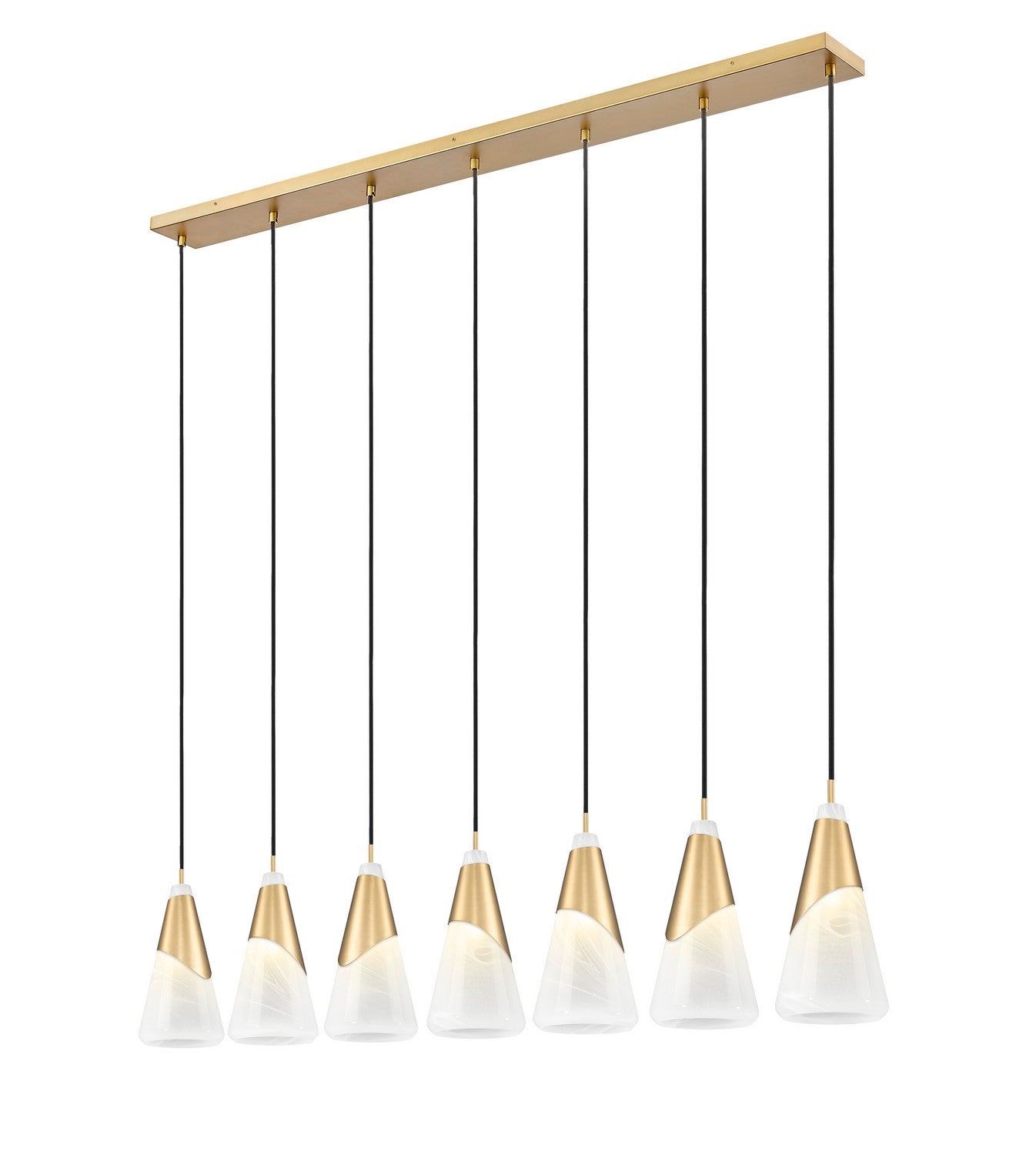 Lustre linéaire 7 lumières | Aimie