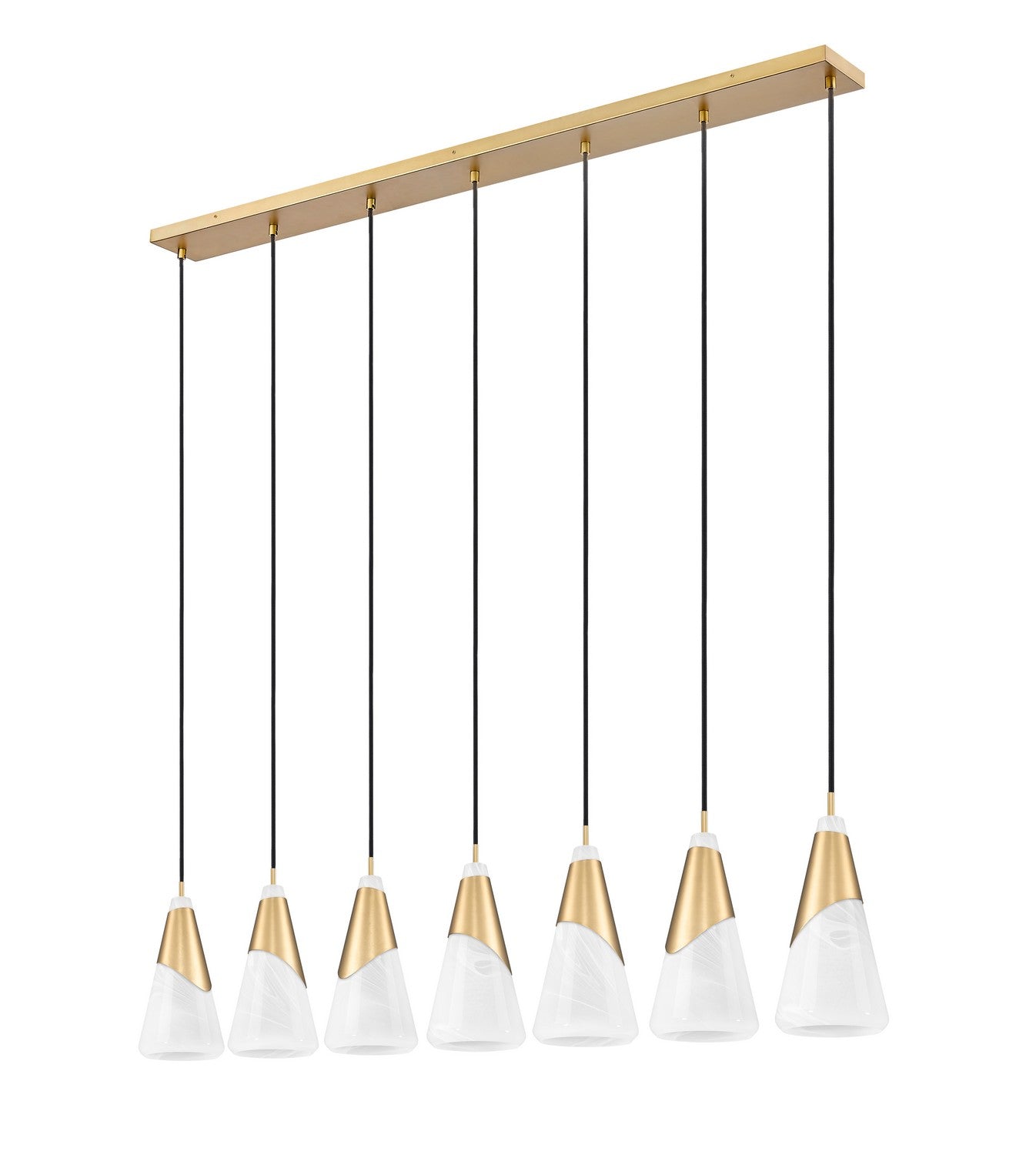 Lustre linéaire 7 lumières | Aimie