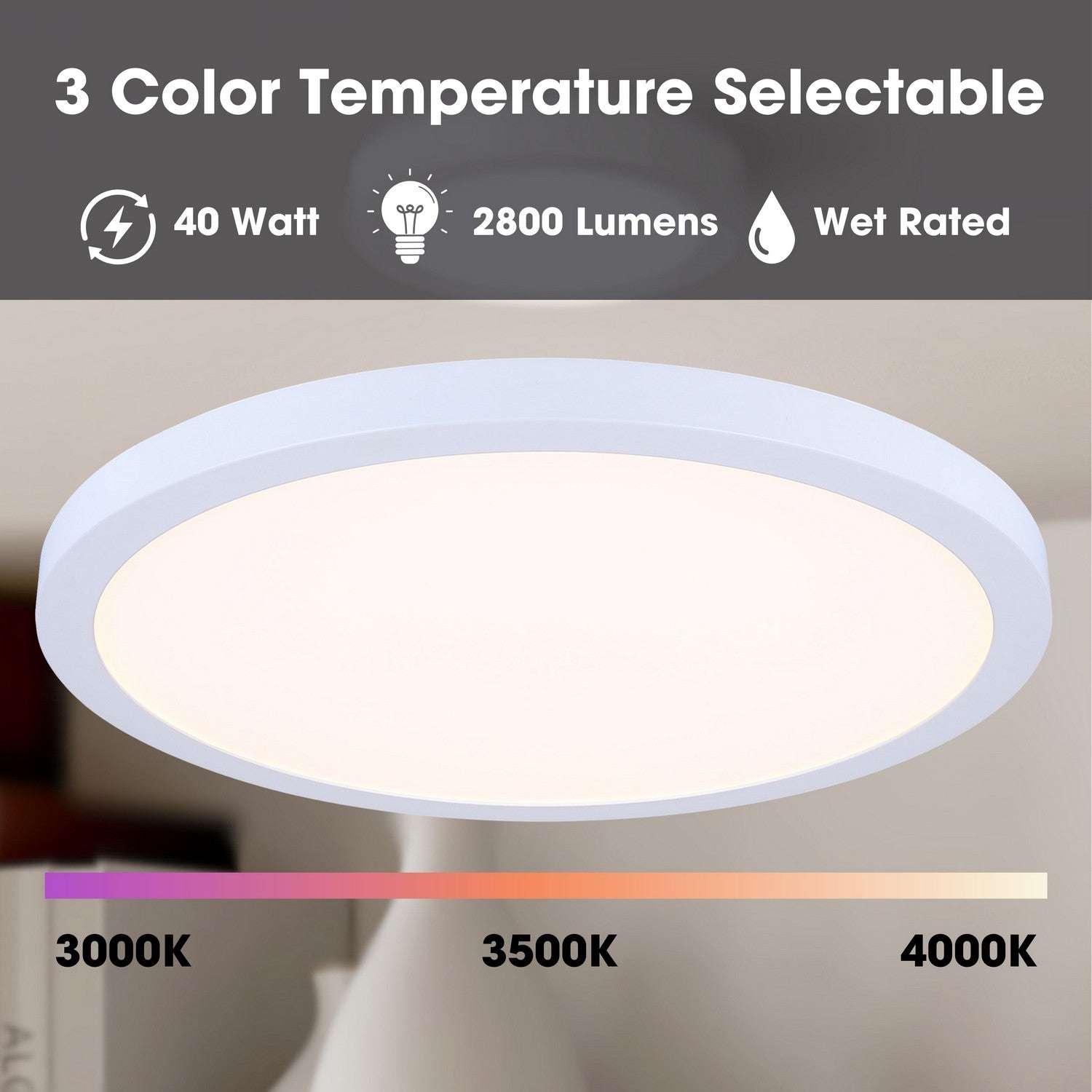 Plafonnier DEL | Led Disk Light