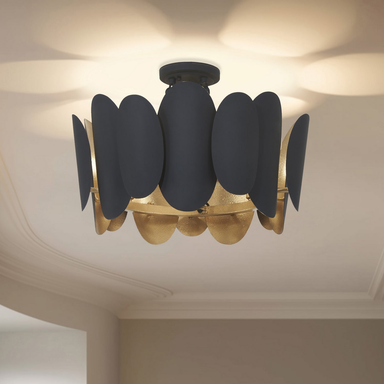 Semi-plafonnier 7 lumières | Vailen