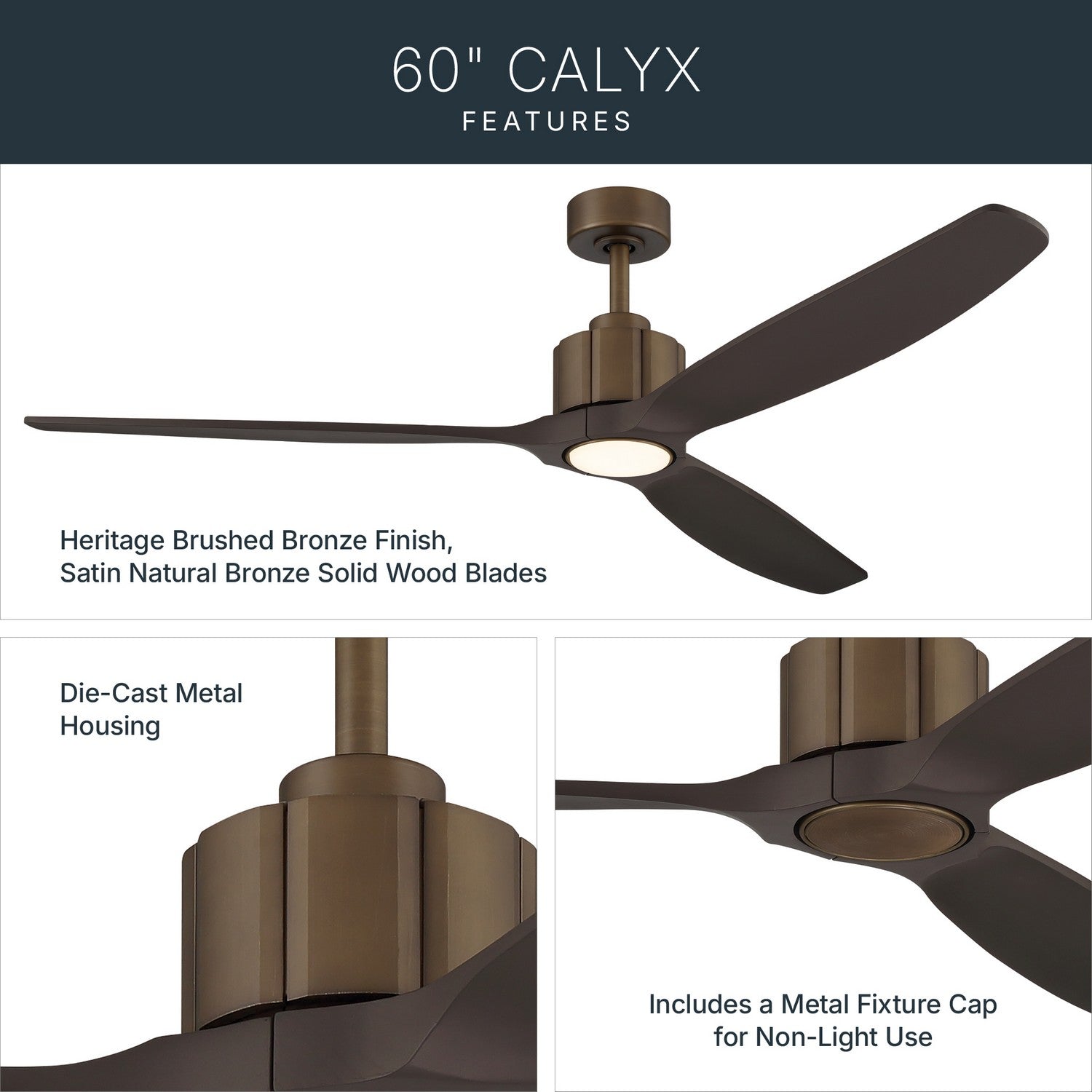 Ventilateur de plafond 60 po | Calyx