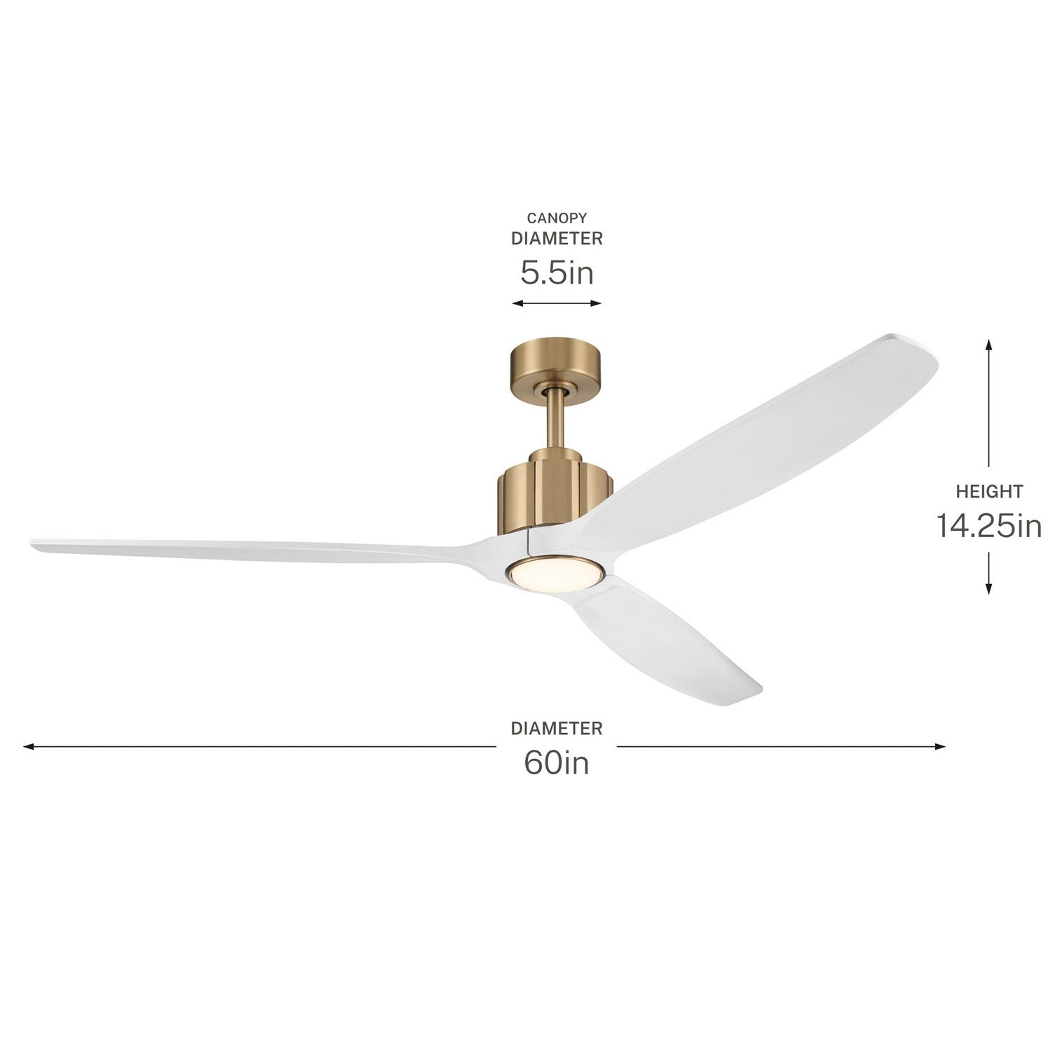 Ventilateur de plafond 60 po | Calyx