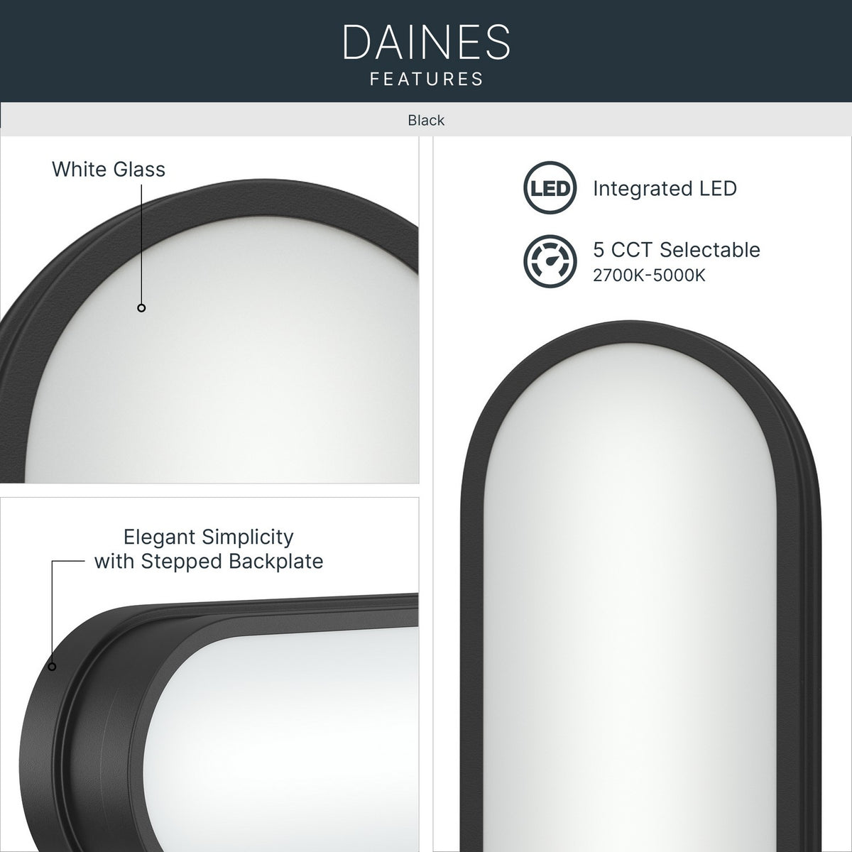 Barre de salle de bain DEL | Daines