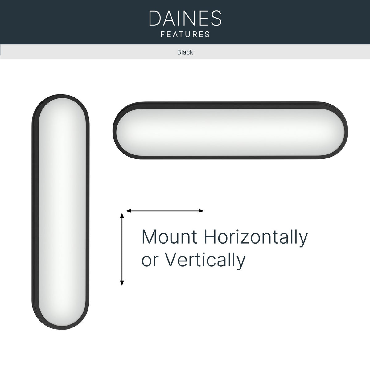 Barre de salle de bain DEL | Daines