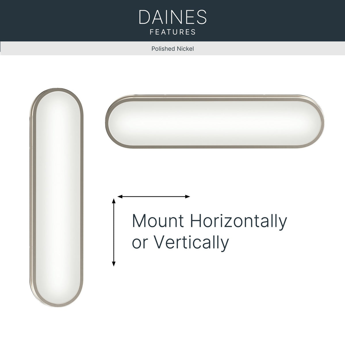 Barre de salle de bain DEL | Daines