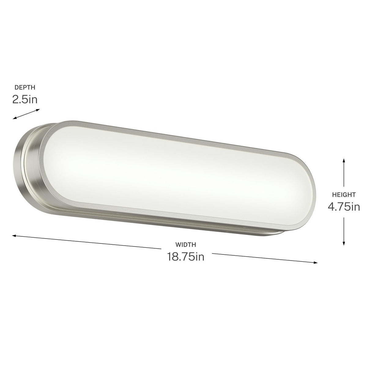 Barre de salle de bain DEL | Daines