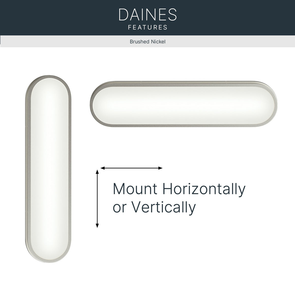 Barre de salle de bain DEL | Daines