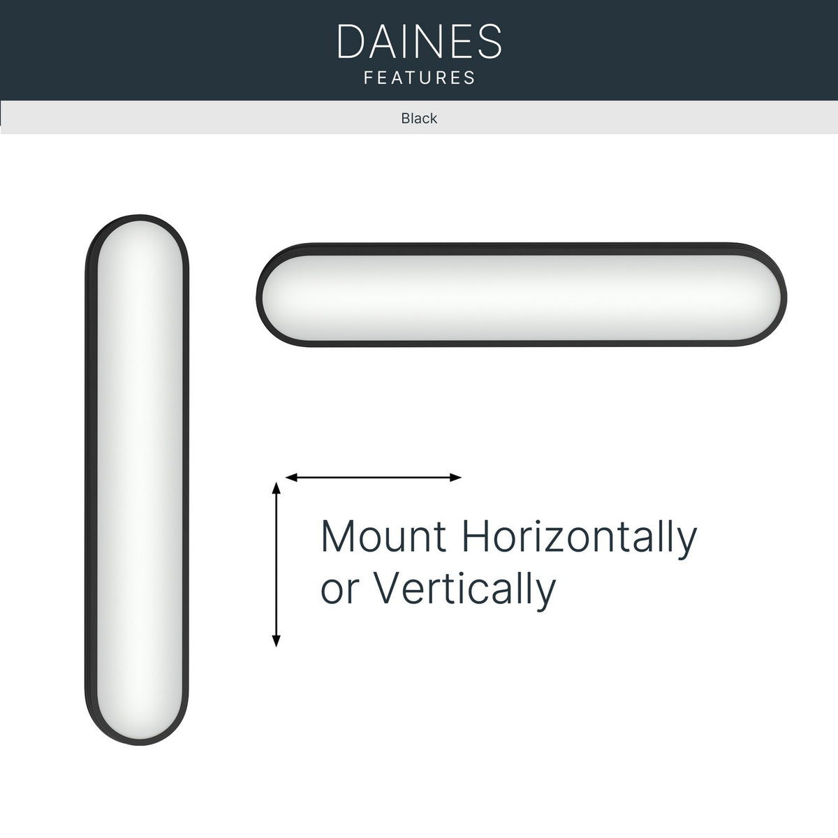 Barre de salle de bain DEL | Daines
