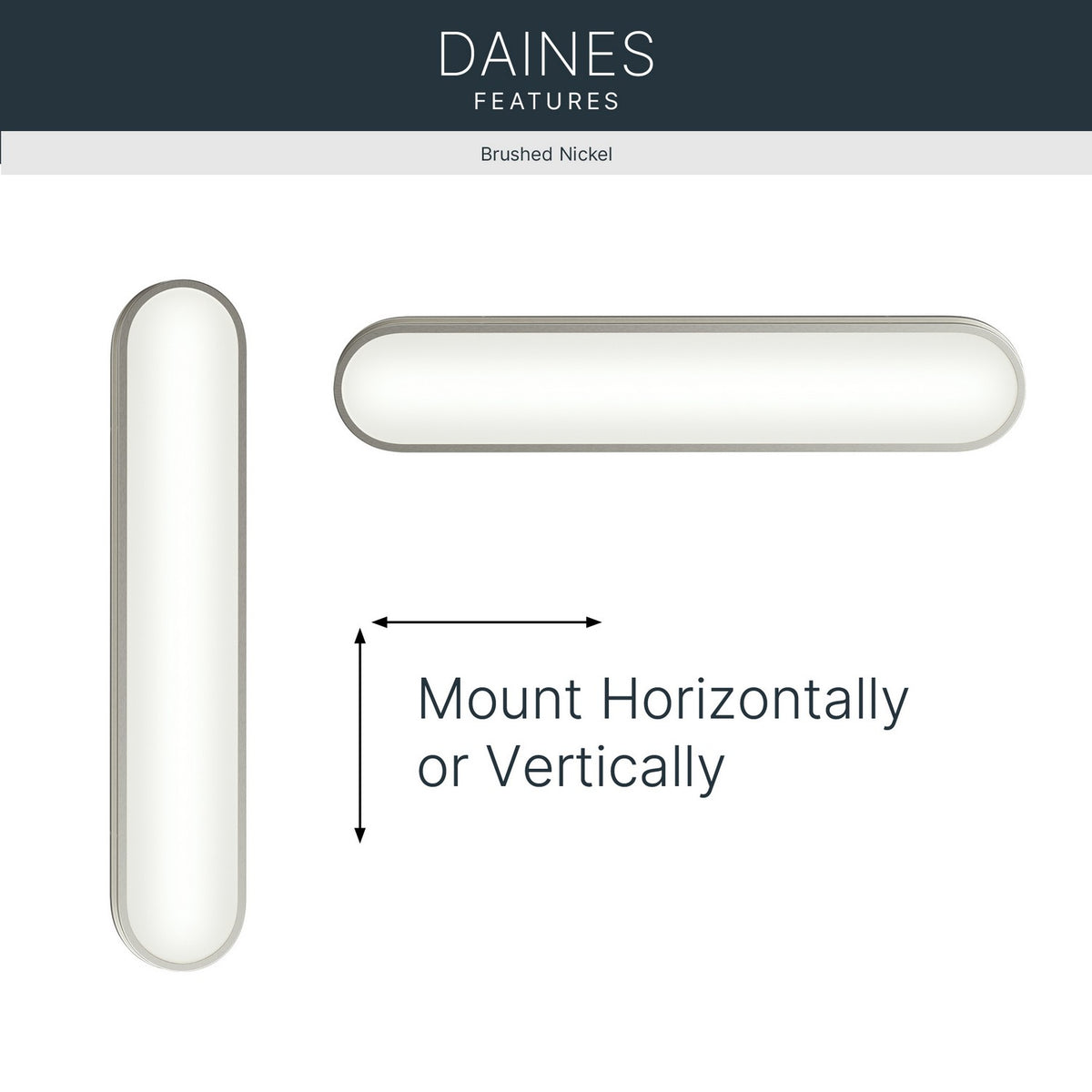 Barre de salle de bain DEL | Daines