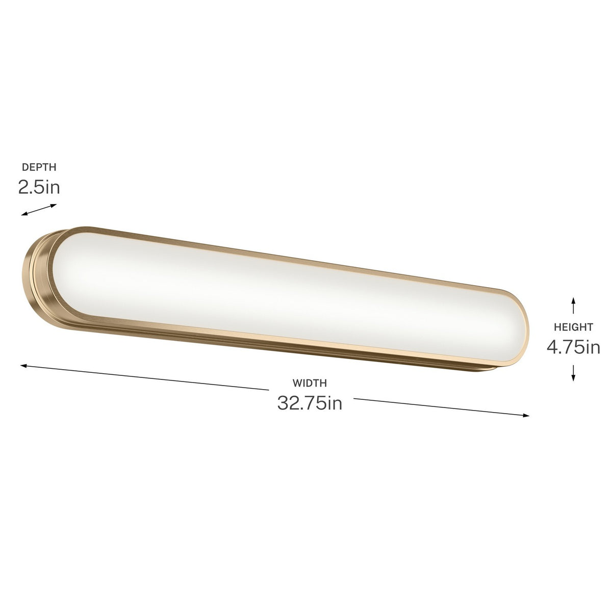 Barre de salle de bain DEL | Daines