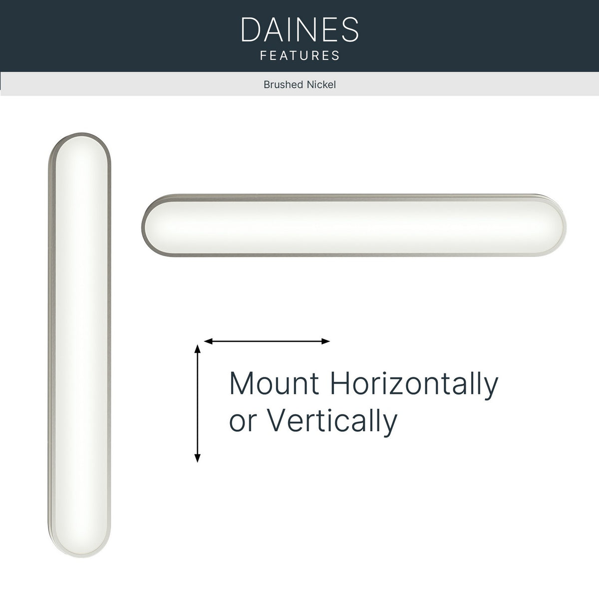 Barre de salle de bain DEL | Daines