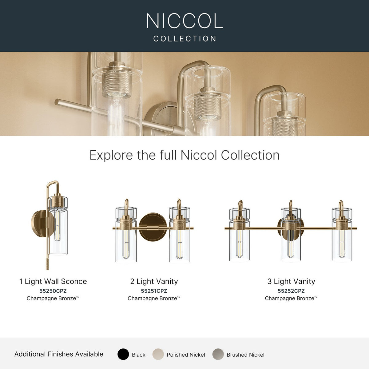 Applique murale 1 lumière | Niccol