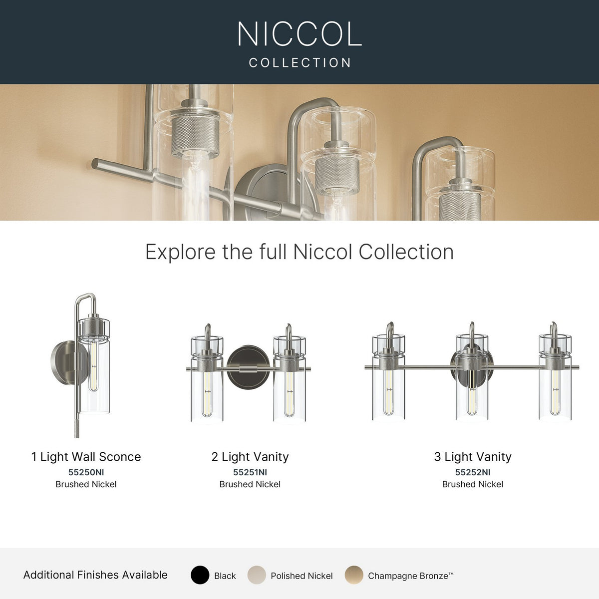 Applique murale 1 lumière | Niccol