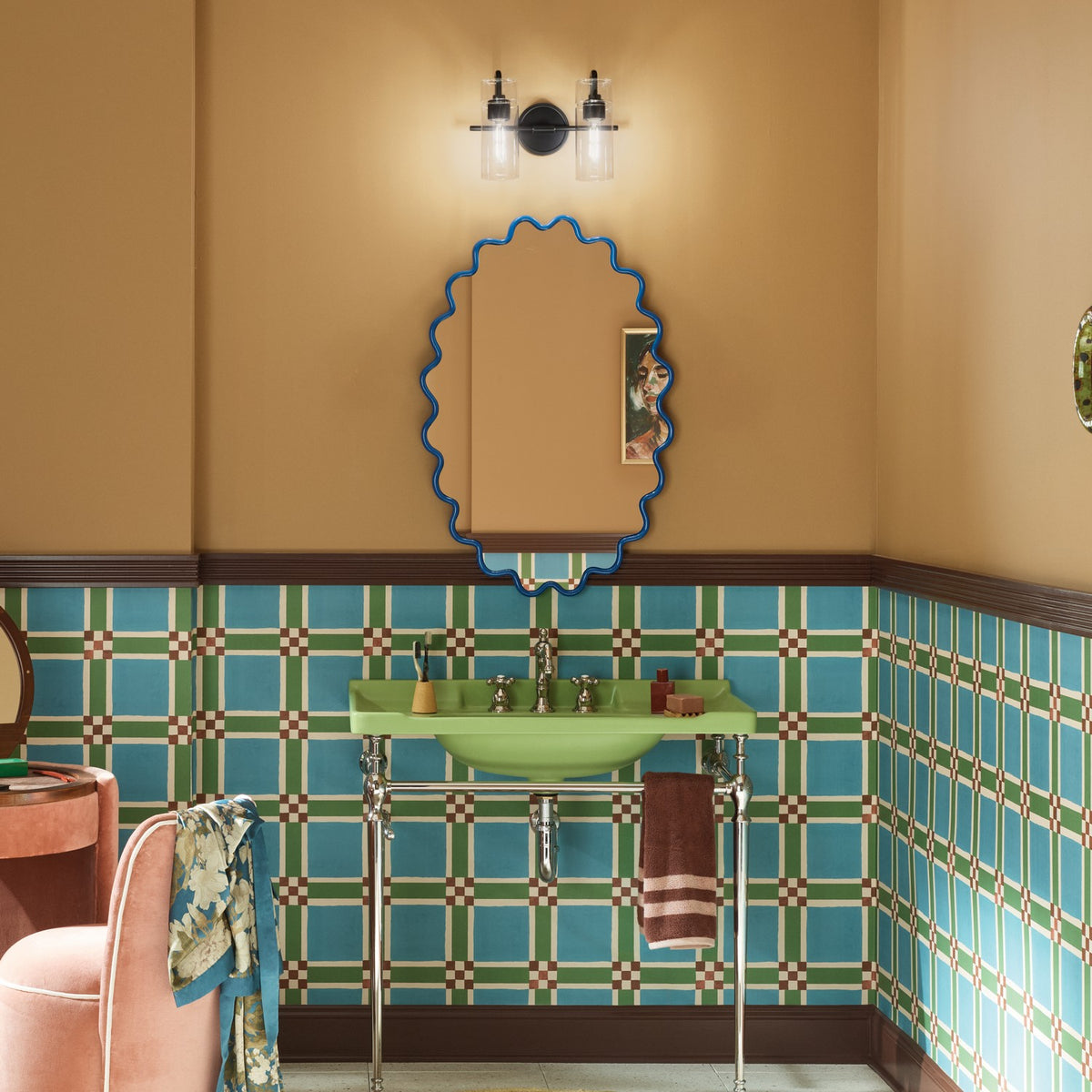 Applique de salle de bain 2 lumières | Niccol
