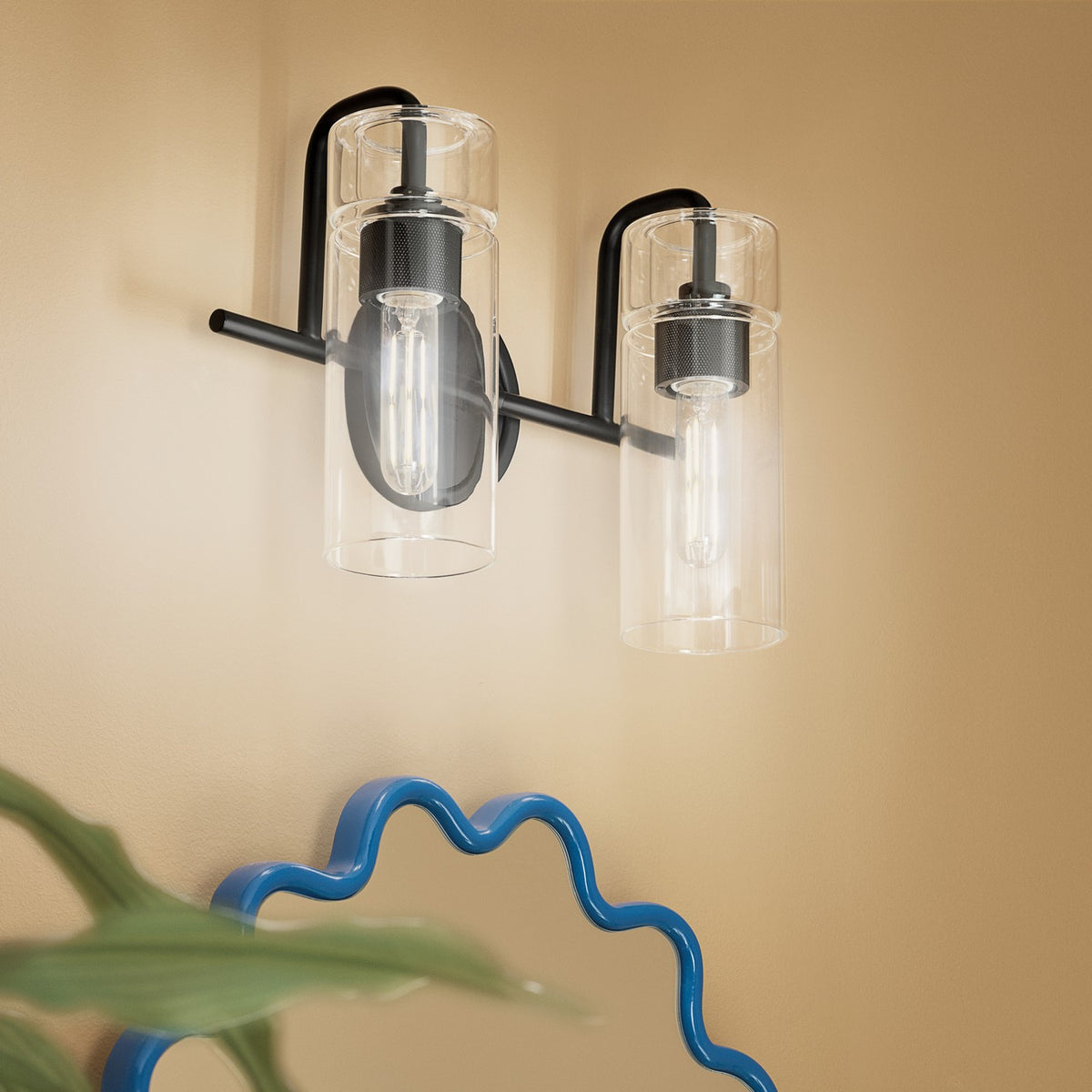 Applique de salle de bain 2 lumières | Niccol
