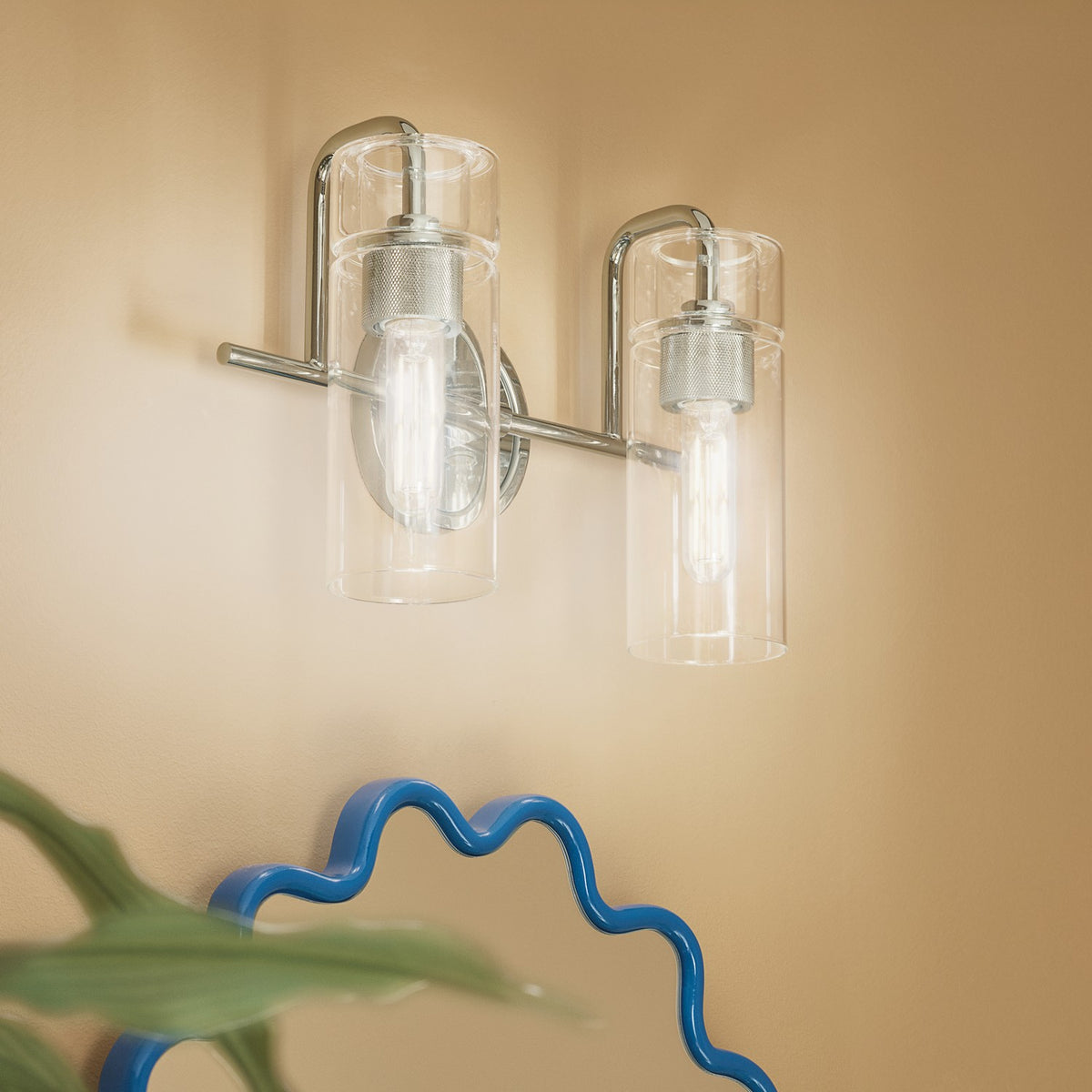 Applique de salle de bain 2 lumières | Niccol