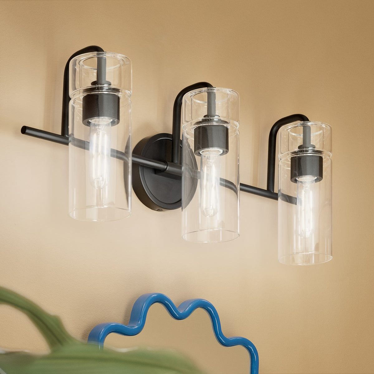 Applique de salle de bain 3 lumières | Niccol