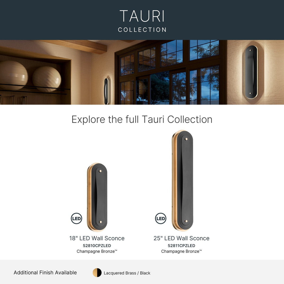 Applique murale DEL | Tauri