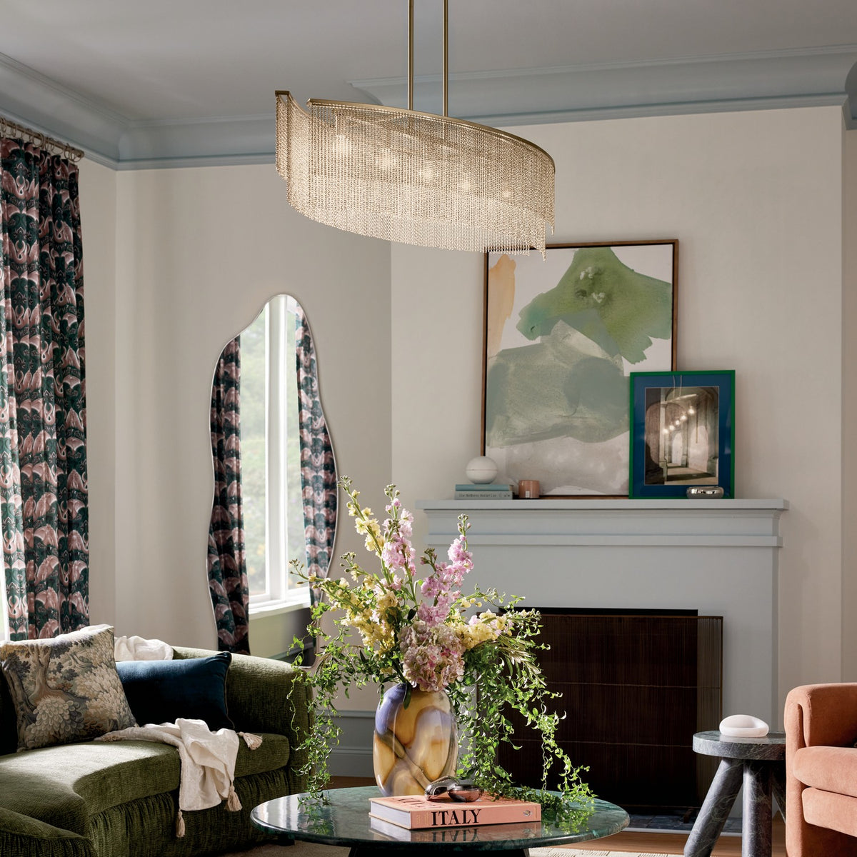 Lustre linéaire 5 lumières | Khaite