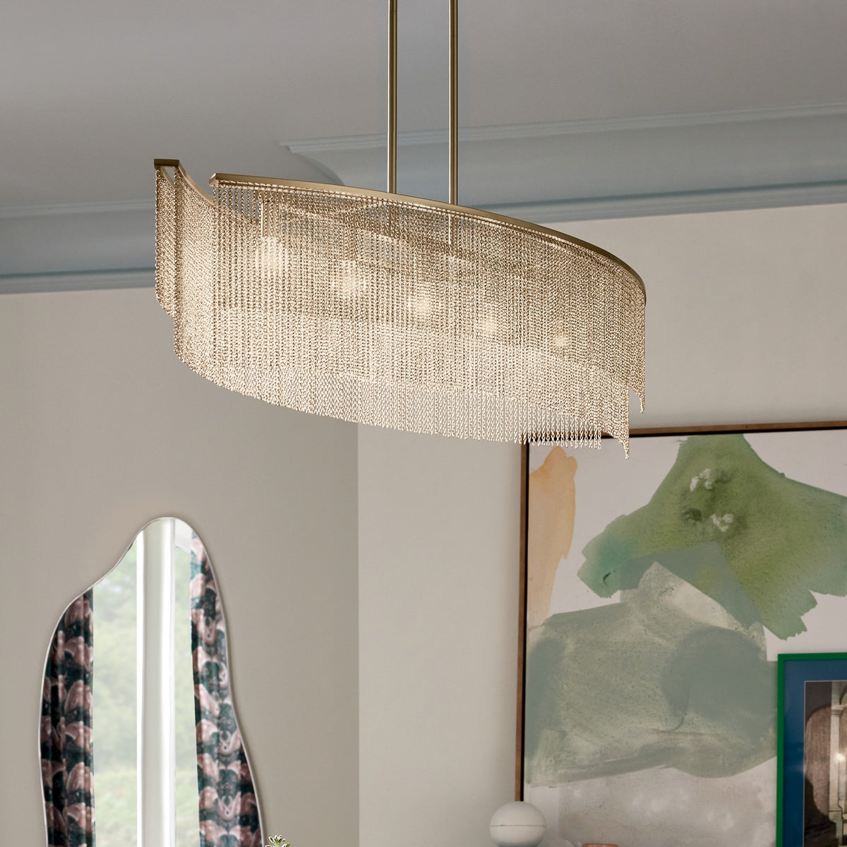 Lustre linéaire 5 lumières | Khaite