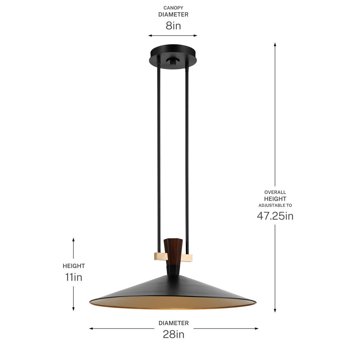 Suspension DEL | Tenon
