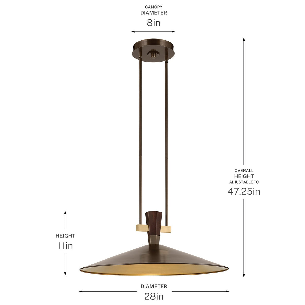 Suspension DEL | Tenon